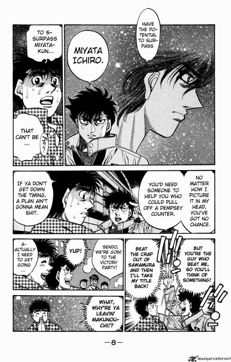 Hajime no Ippo: Fighting Spirit, Chapter 463 image 06